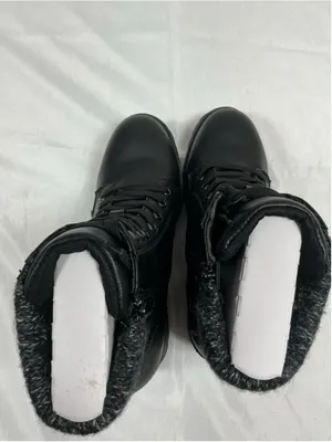 Womans New Bamboo Chief 18 Platform Ankle Boots Size 9 Black thumbnail 5