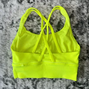 Lululemon Energy Longline Bra Ribbed Luxtreme *Medium Support, B–D Cups thumbnail 1
