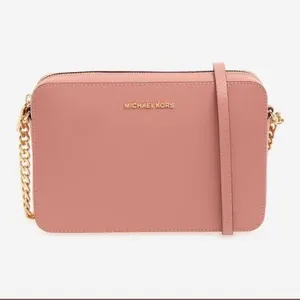 Michael Kors Crossbody Bag Jet Set Saffiano Leather thumbnail 5