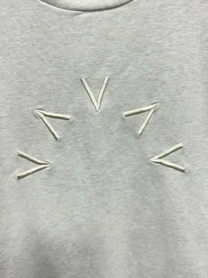 VARLEY Cropped Sweatshirt Small Oatmeal - Knoll Short Sleeve Gym Workout thumbnail 5