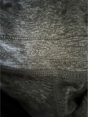 Aerie Gray Drawstring Jogger Sweatpants thumbnail 9