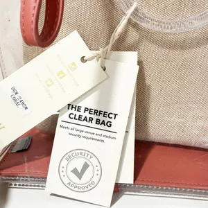 Madison West CLEAR PVC BAG CROSSBODY BAG pouch‎ included NEW thumbnail 2