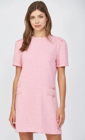 Boutique Pink Dress thumbnail 1