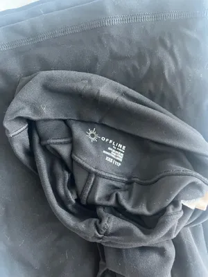 Black Aerie Flare Leggings thumbnail 2