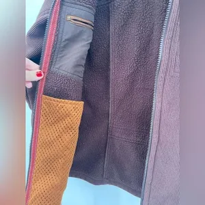 Patagonia brown Womens synchilla jacket size‎ XS thumbnail 4