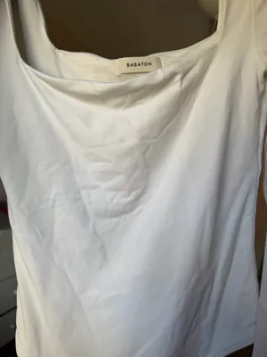 Aritzia Long Sleeve Bodysuit Babaton Square Neck thumbnail 4