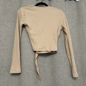 Primark Beach Cream Wrap Top size S thumbnail 2