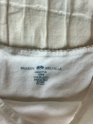 Brandy Melville Tank White thumbnail 3