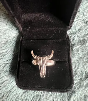 Women’s Stainless Steel Silver Western Style Band Size 8 thumbnail 1