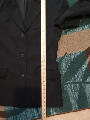 J Crew Vintage Black Wool Blazer Classic 3 Button Career Jacket Timeless Academi thumbnail 14