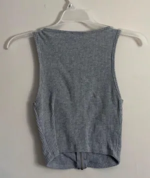 PacSun Zippered Crop Top thumbnail 2
