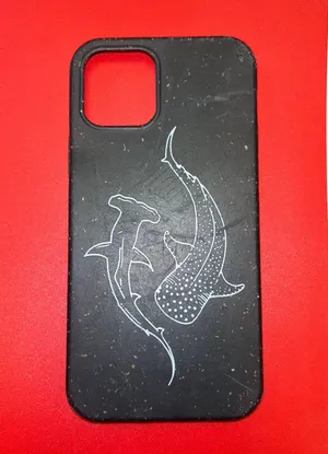 Biography iPhone 12 Phone Case Black thumbnail 1