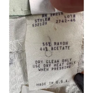 Vintage Boulevard De Paris Dress 14‎ White Linen Floral Texture Cottage Feminine thumbnail 13