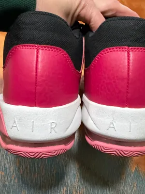 Jordan Max Aura Athletic Sneakers Black Pink 23 thumbnail 11