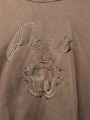 State Of Mine Dark Gray Paris Sweatshirt thumbnail 3