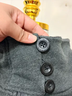 The North Face Caroluna Quilted Fleece Lined Coat Dark Gray XL thumbnail 6