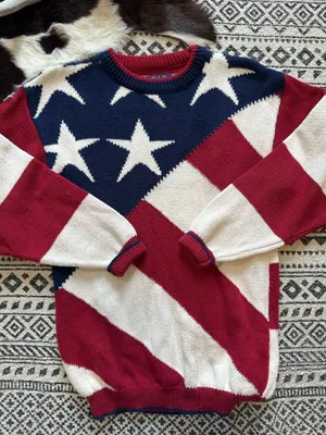 American Vintage Vintage 80s Old Glory sweater thumbnail 1