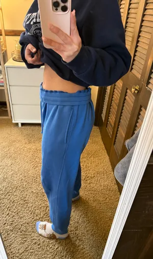 Free People Movement blue sweatpants thumbnail 1