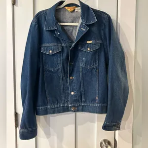Vintage‎ Rustler denim jacket size M thumbnail 2