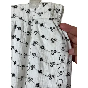 REQUIREMENTS‎ Womens Size S White Black Vintage Y2K Boho Chic thumbnail 6