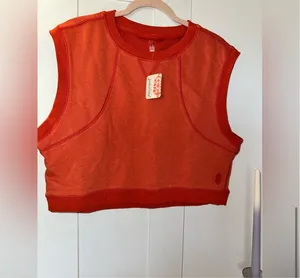 NWT Free People Time After Time Set In Flame Current Color on Free People $98 thumbnail 10