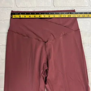 Offline By Aerie‎ Real Me 7/8 Hi-Rise Crossover Leggings Womens XL Mauve Yoga thumbnail 10