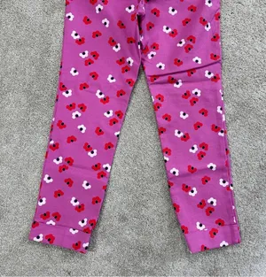 Boden Women’s Sorrento Kensington Floral Pants Trousers Mid Rise Stretch Pink 6R thumbnail 9