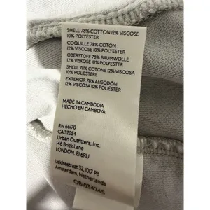 Free People Ruby Jacket Stone‎ Women's Size Medium thumbnail 13