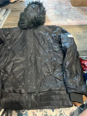 Aerie faux fur trim puffer jacket thumbnail 5