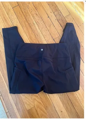 90 Degrees by Reflex 25” HR Power Flex Leggings in Black sz XL EUC thumbnail 8