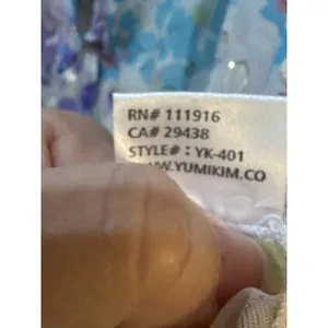 Yumi Kim Silk‎ Butterfly Sleeve Top Size Small Lightweight thumbnail 9