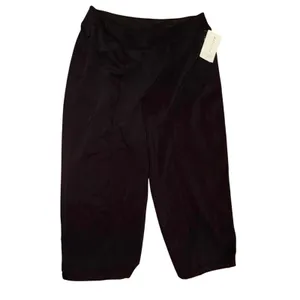 ATHLETA Retroplush Straight Leg in Black Size 2X New with Tag MSRP $109 thumbnail 5