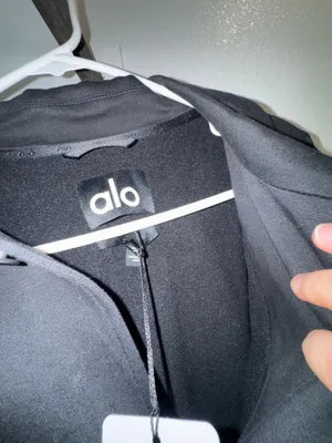 Alo Unisex One Up Jacket- Black thumbnail 5
