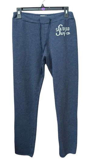 Hollister Womens Low Rise Sweatpants Size Small Y2K Navy Lounge Comfortable thumbnail 1