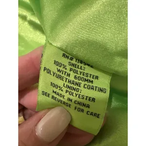 Indigo Saints Women's Gray Belted‎ Fleece Coat L lime Green satin like lining thumbnail 9