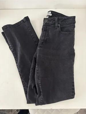 L.L. Bean Straight-Leg Jeans - Black Wash thumbnail 2