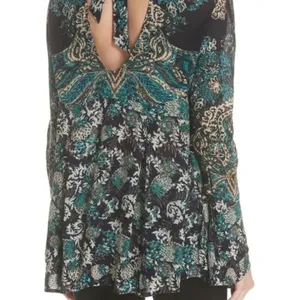 FREE People the lady luck printed tunic dress size Small thumbnail 2