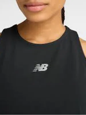 New Balance Women’s Black WT53157 Drapey Tank Size Large thumbnail 4