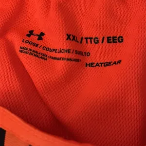 Under Armour Women's Orange Shorts with side pockets thumbnail 6