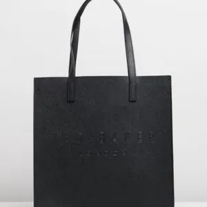 NWT Ted Baker London Soocon Tote Bag- Black thumbnail 2