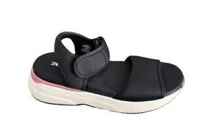 ZARA Platform Wedge Sandals Womens 8 Black Espadrille Summer thumbnail 1