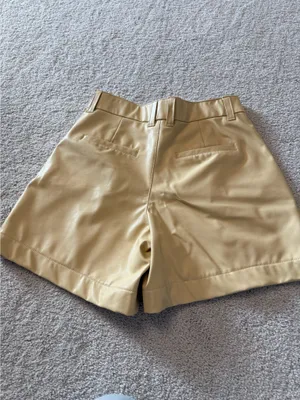 Abercrombie and Fitch Leather Shorts thumbnail 2