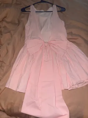 Peppermayo Mini Dress pink bow thumbnail 4