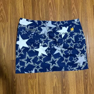 Loudmouth x Dallas Cowboys Navy/Silver Active Star Mini Skirt Size 16 thumbnail 4