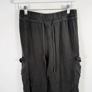 Lululemon Move Lightly Cargo Pant 25" 100% Lyocell Lightweight Grey Womens 6 thumbnail 3