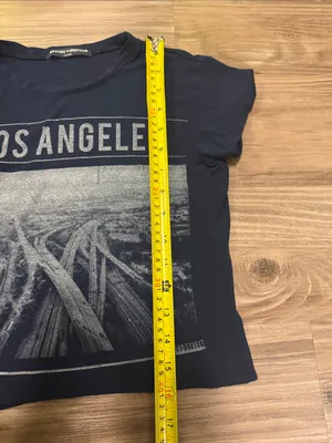 Brandy Melville Carolina Los Angeles Graphic Baby T-Shirt One Size Tumblr 2013 thumbnail 9