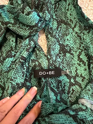 Do+Be Snakeskin Halter Top thumbnail 3