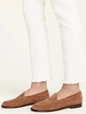 J. Crew Women's Slim Boyfriend Jean White Denim Size 27 Distressed Slim AO671 thumbnail 3
