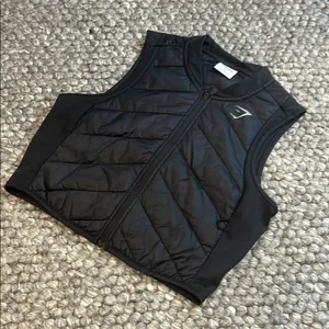 Gymshark Speed Gilet - Black Size Small thumbnail 2
