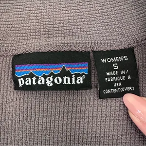Patagonia Half Zip Long Sleeve Lightweight Fleece Shirt Women’s Small Gorpcore thumbnail 5